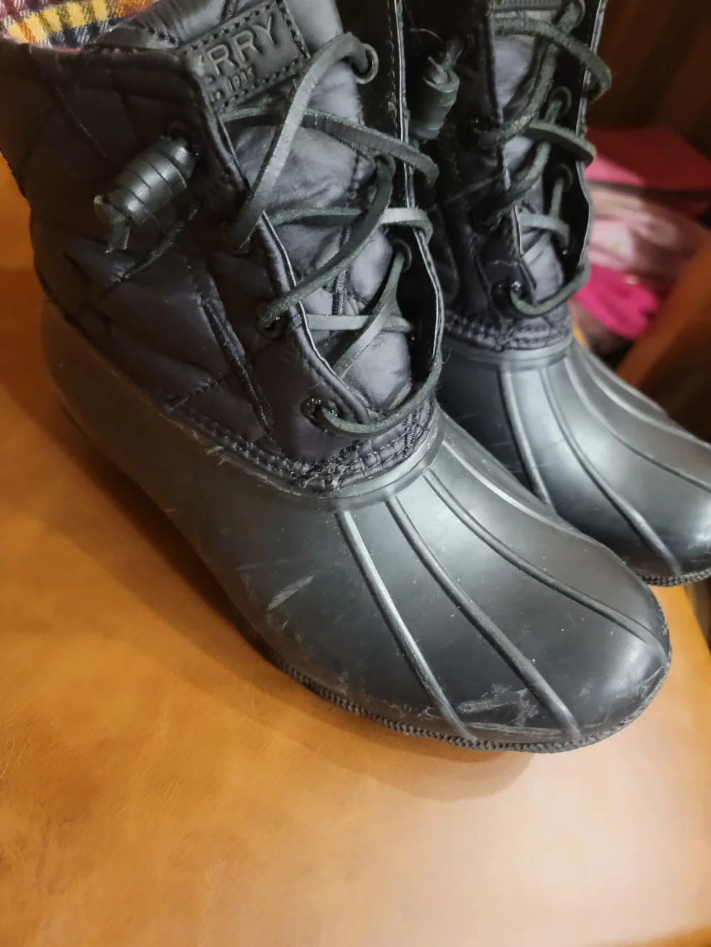 Sperry Black Duck Boots